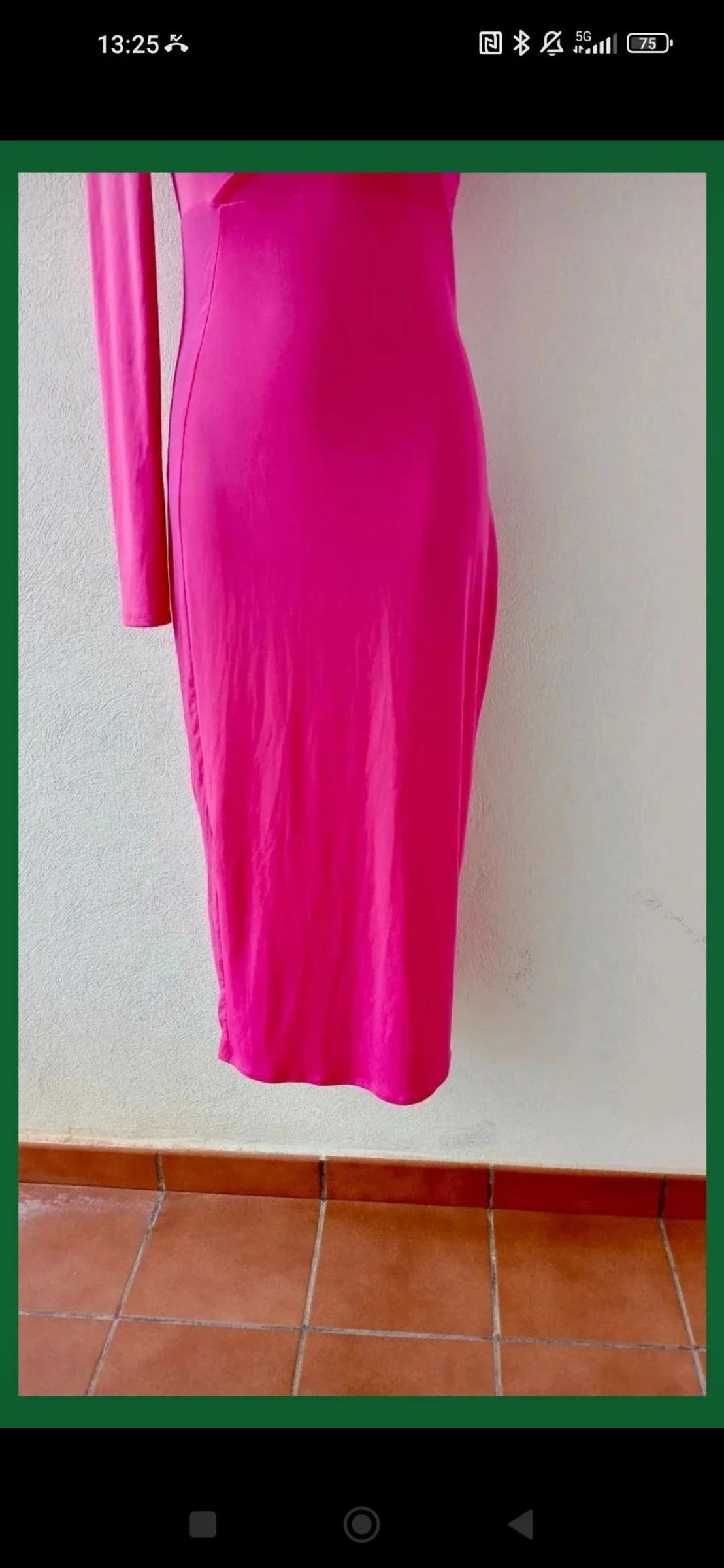Robe longue rose fuchsia – photo 4